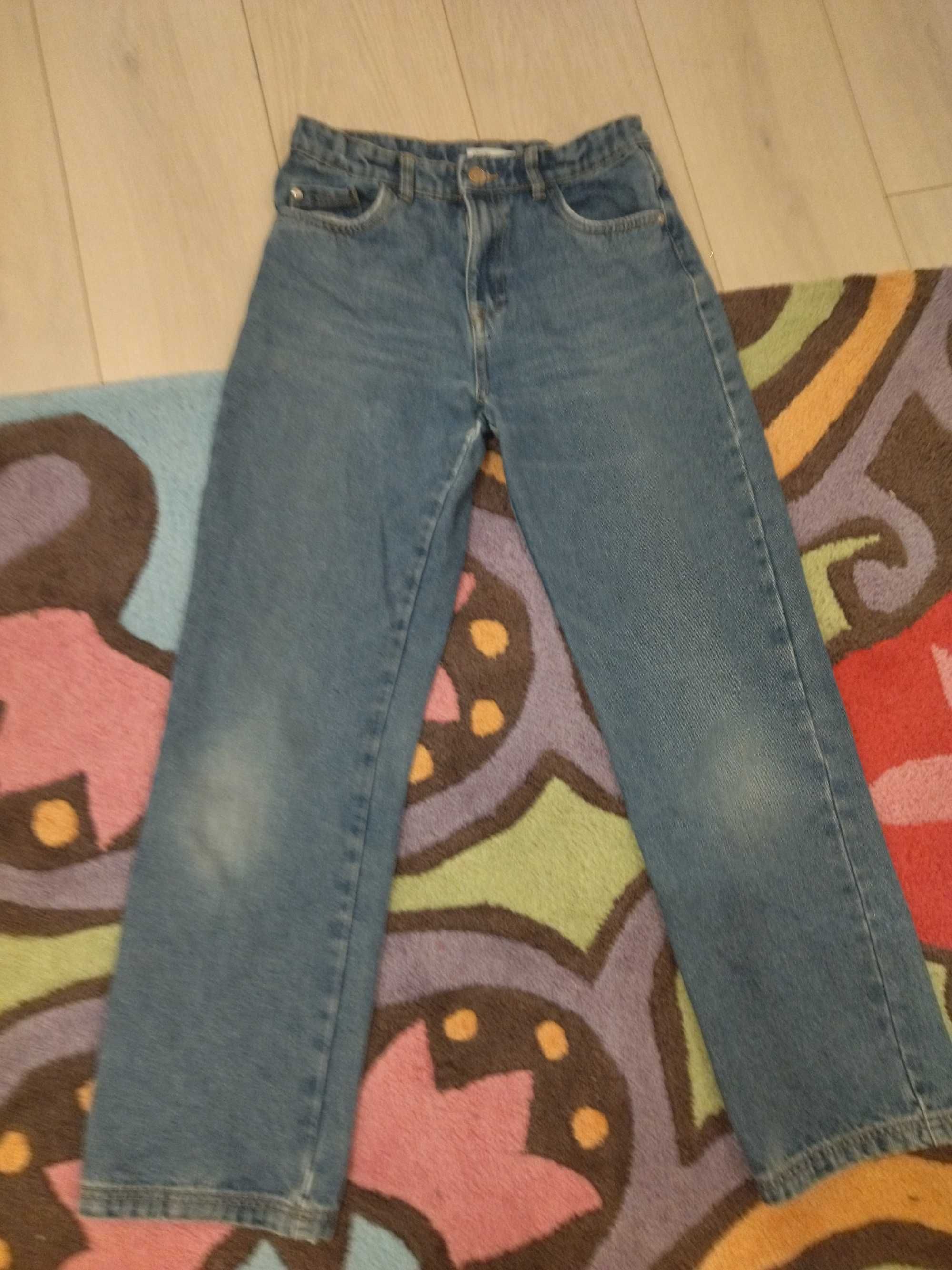 Jeans sinsey 38 proste