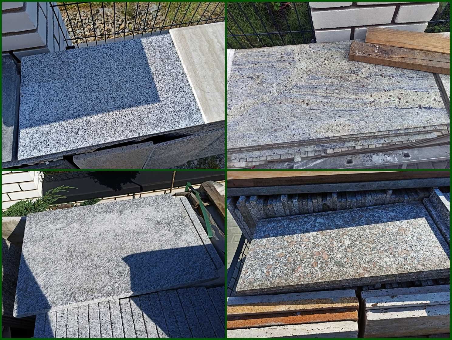 PŁYTKI GRANITOWE - KAMIEŃ Naturalny- Marmur- 20 WZORÓW- 30x30 i 30x60