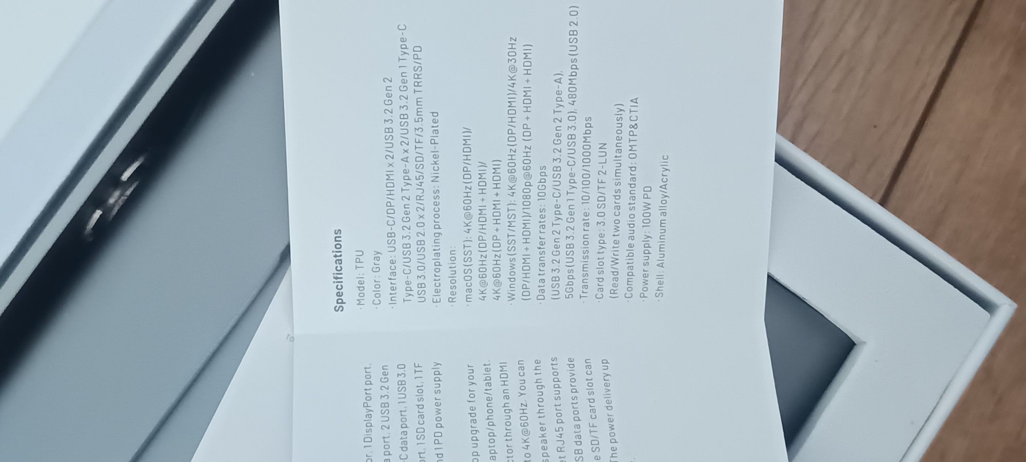 Stacja dokująca Vention 15-IN-1 USB-C MST.