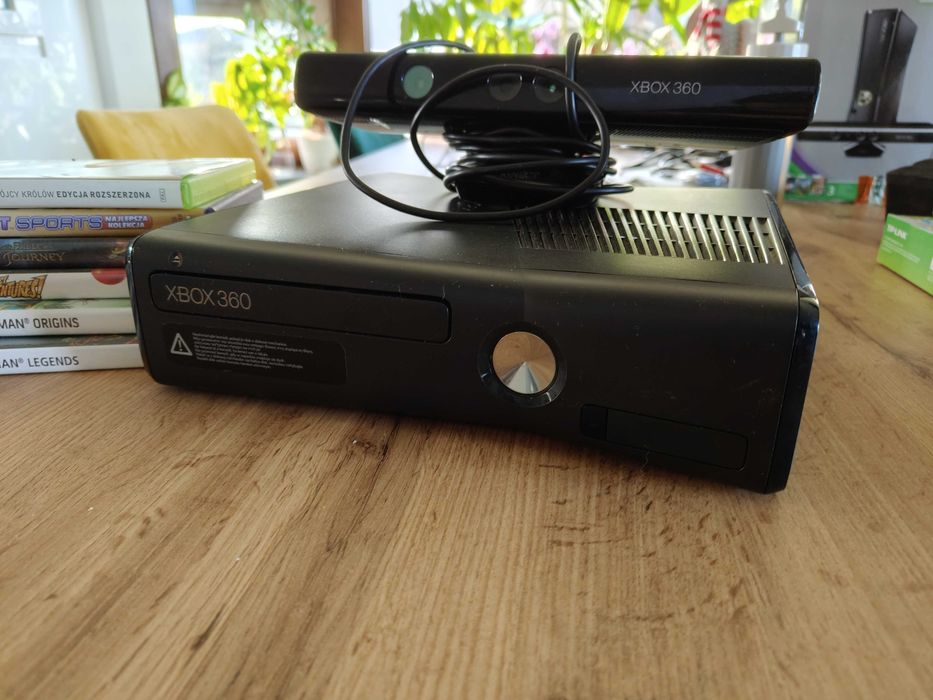 XBOX 360 + KINECT - BRAK PADÓW - Gry Rayman Origins i Legends