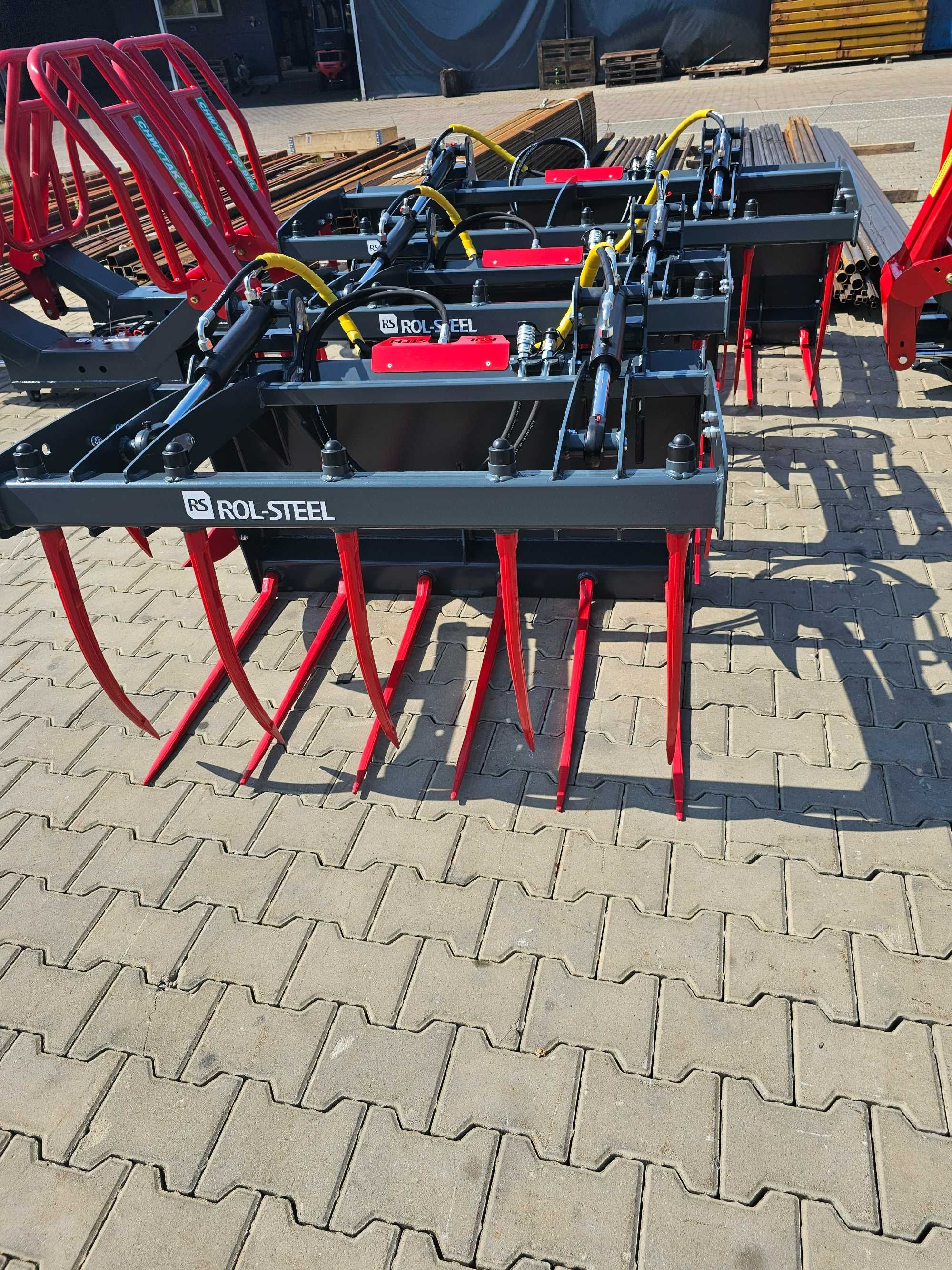 Krokodyl widło szuflo łyżko krokodyl do tura ładowarki ROL-STEEL nowe