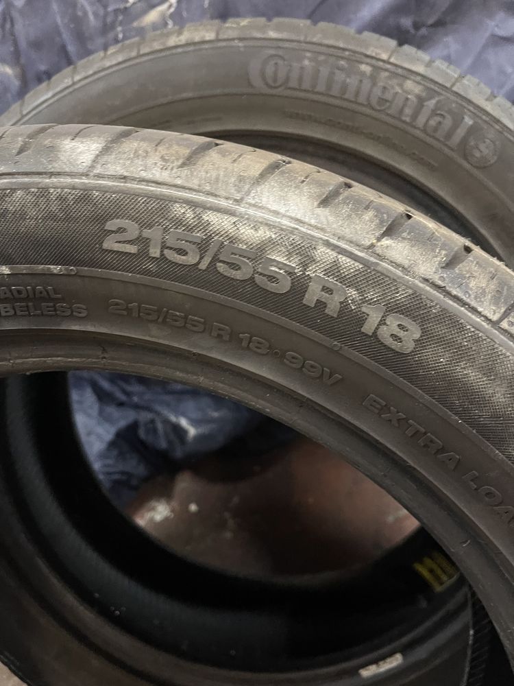 Резина 225/55 R18 Continental