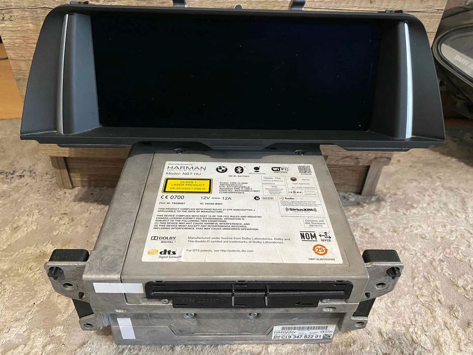 BMW F10 F11 Nawigacja NBT Radio Kompletny zestaw