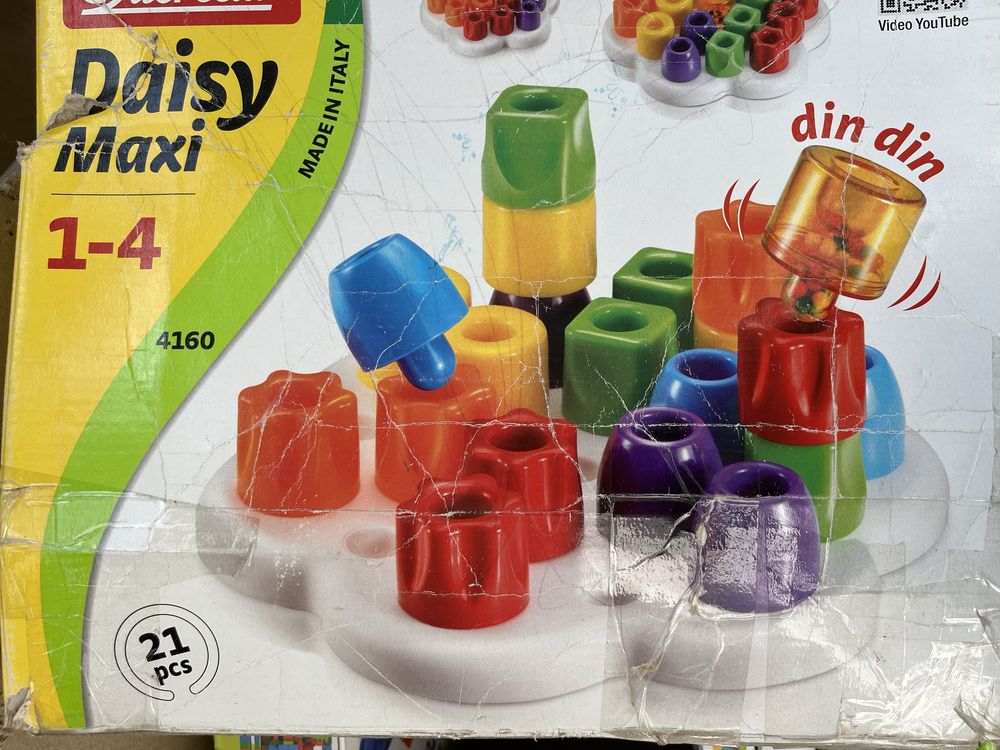 Дитячі ігри Quercetti, мозаїка, daisy