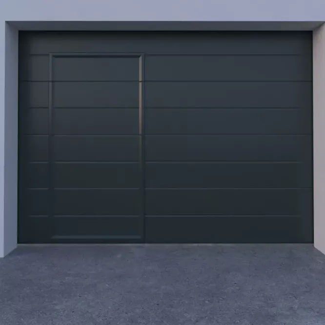 ДОВГОВІЧНІ ворота гаражні з сендвіч панелей, монтаж гаражних воріт