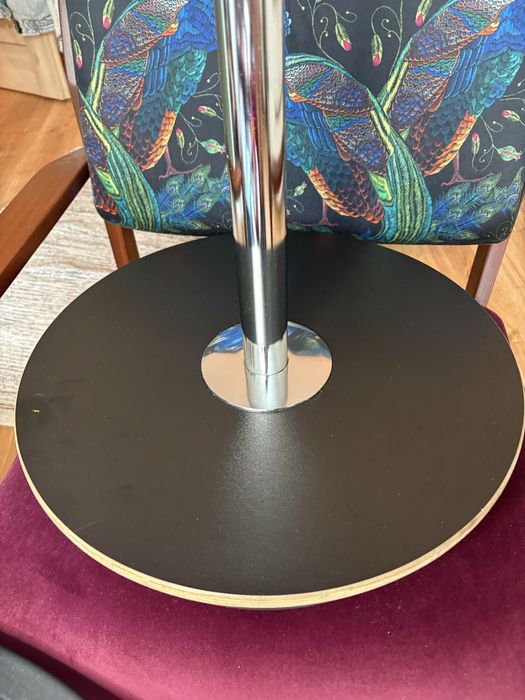 Hoker Belise z ruchomy siedziskiem regulowanym 2 sztuki, niebieski