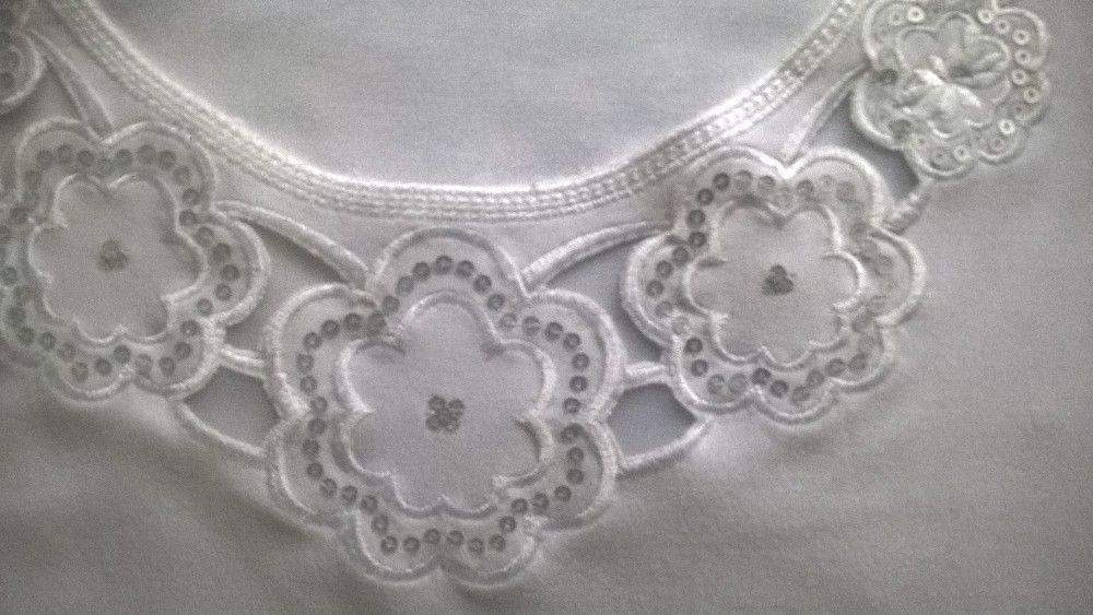 biała bluzka bez prasowania