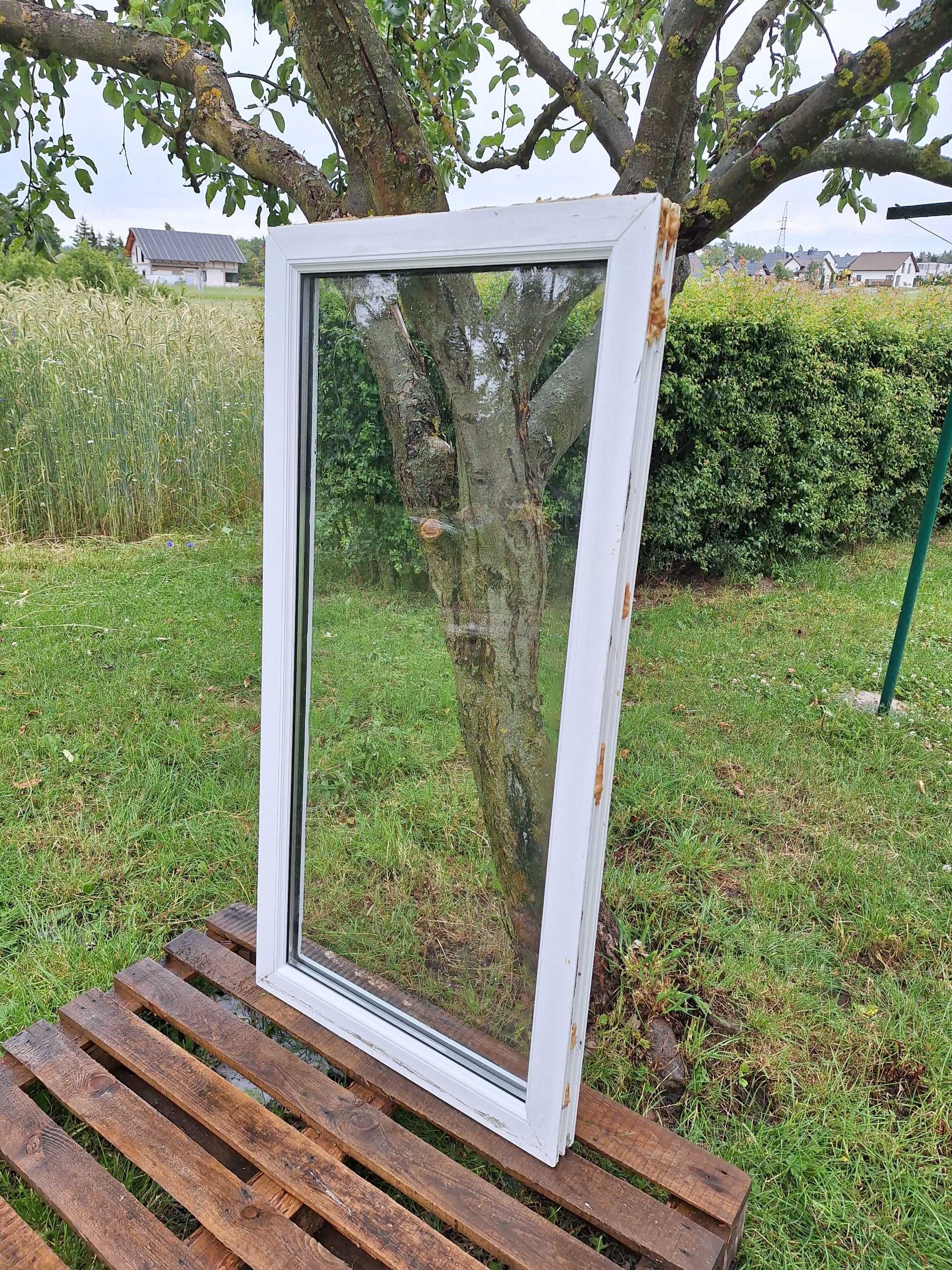 Okno PCV Fix (nie otwierane, stałe) w ramie (170cm x 70cm) dwuszybowe