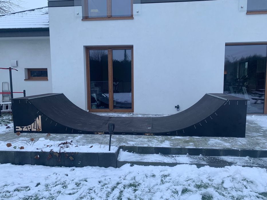 Minirampa wodoodporna całoroczna zewnętrzna DIY Szplinramps