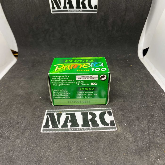 Rolo fotografico Perutz Primera 35mm Lomografia