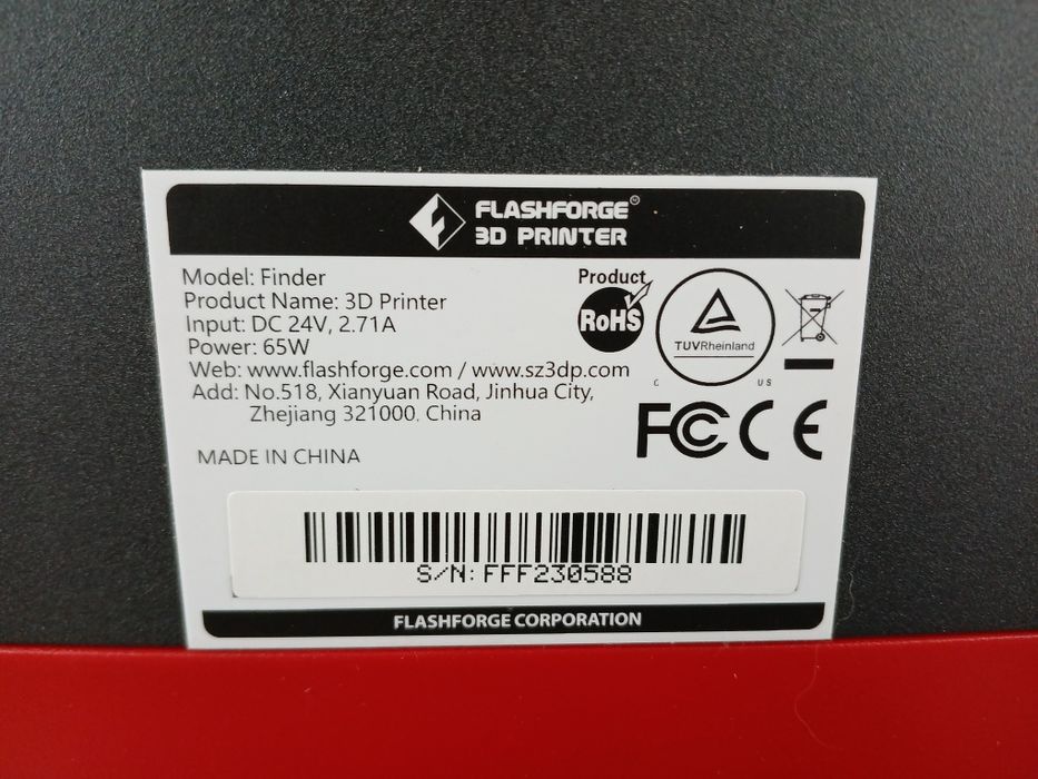 Impressora 3D FlashForge Finder