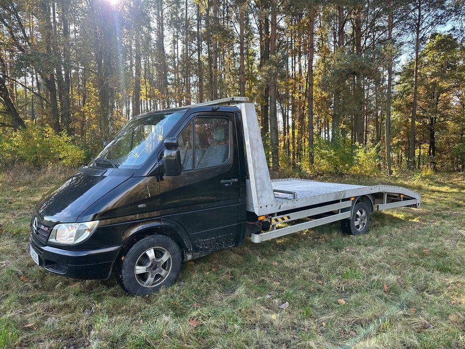 Mercedes-Benz Sprinter  Mercedes-Benz Sprinter 313 CDI 2.7 156 KM – Laweta / Autolaweta – 2003