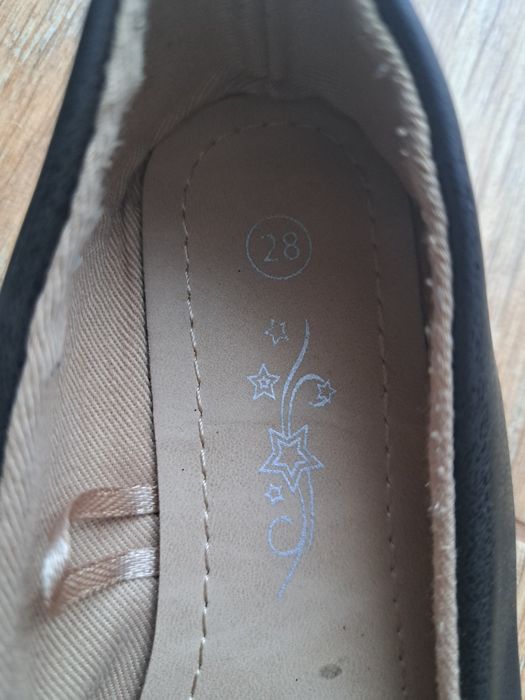 CCC Nelli Blu balerinki buty czarne rozmiar 28 wkładka 17,5 cm szkoła