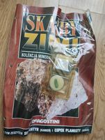 Skarby ziemi DeAgostini kolekcja minerałów i drogich kamieni vintage