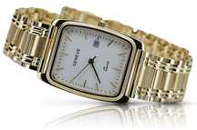 Złoty zegarek męski 14k 585 Geneve mw001ydw&mbw009y Wrocław biżuteria