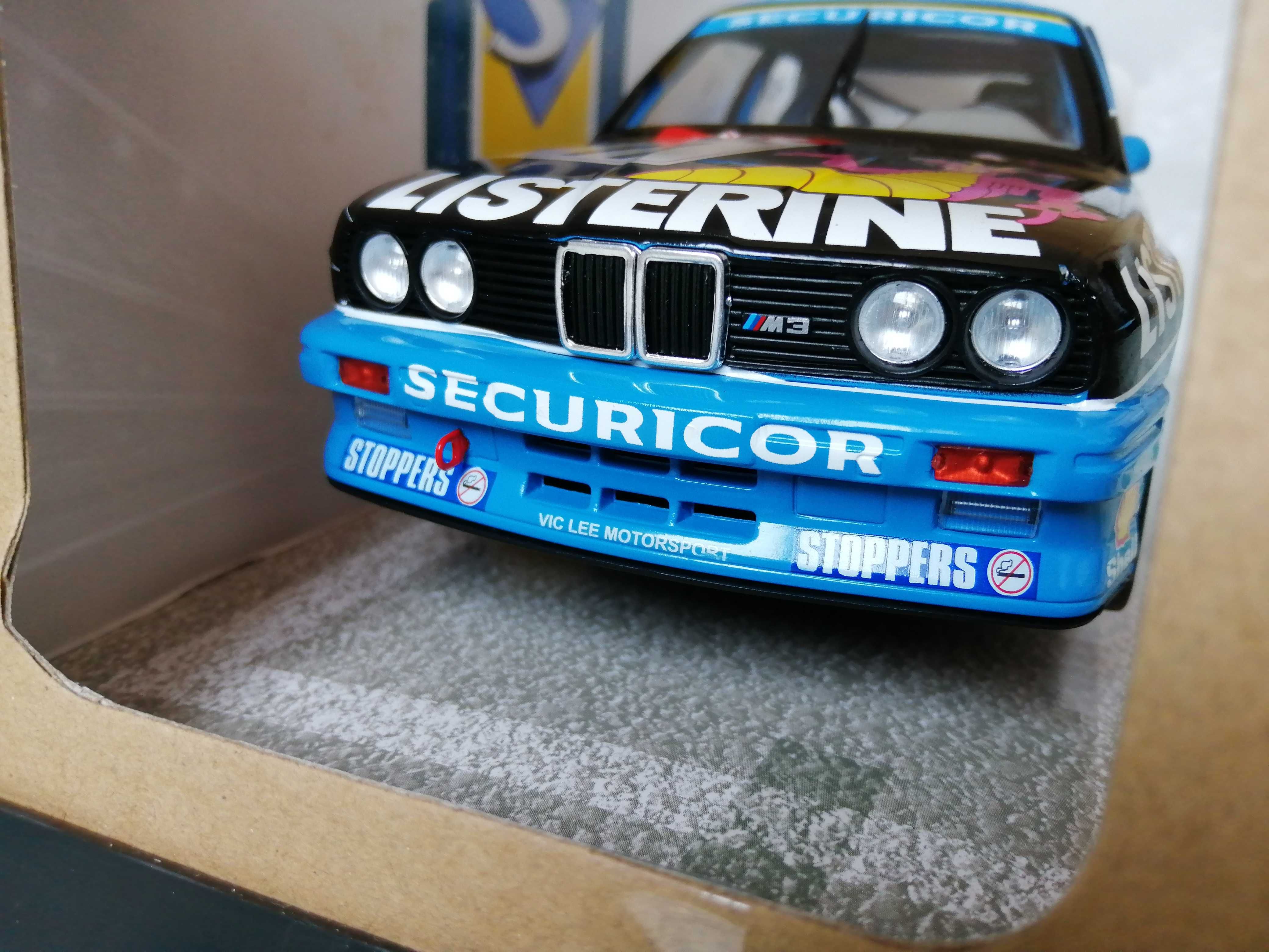 Solido 1/18 BMW E30 M3 BTCC 1991 Novo