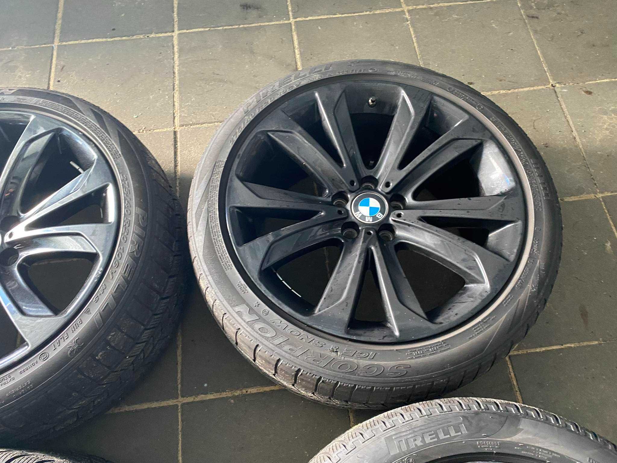 Oryginalne koła 20 cali BMW X5 F15 X6 F16 315/35 R20 275/40 R20 czarne