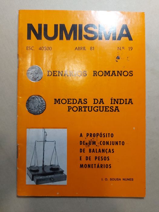 Lote 5 Revistas Antigas "Numisma"
