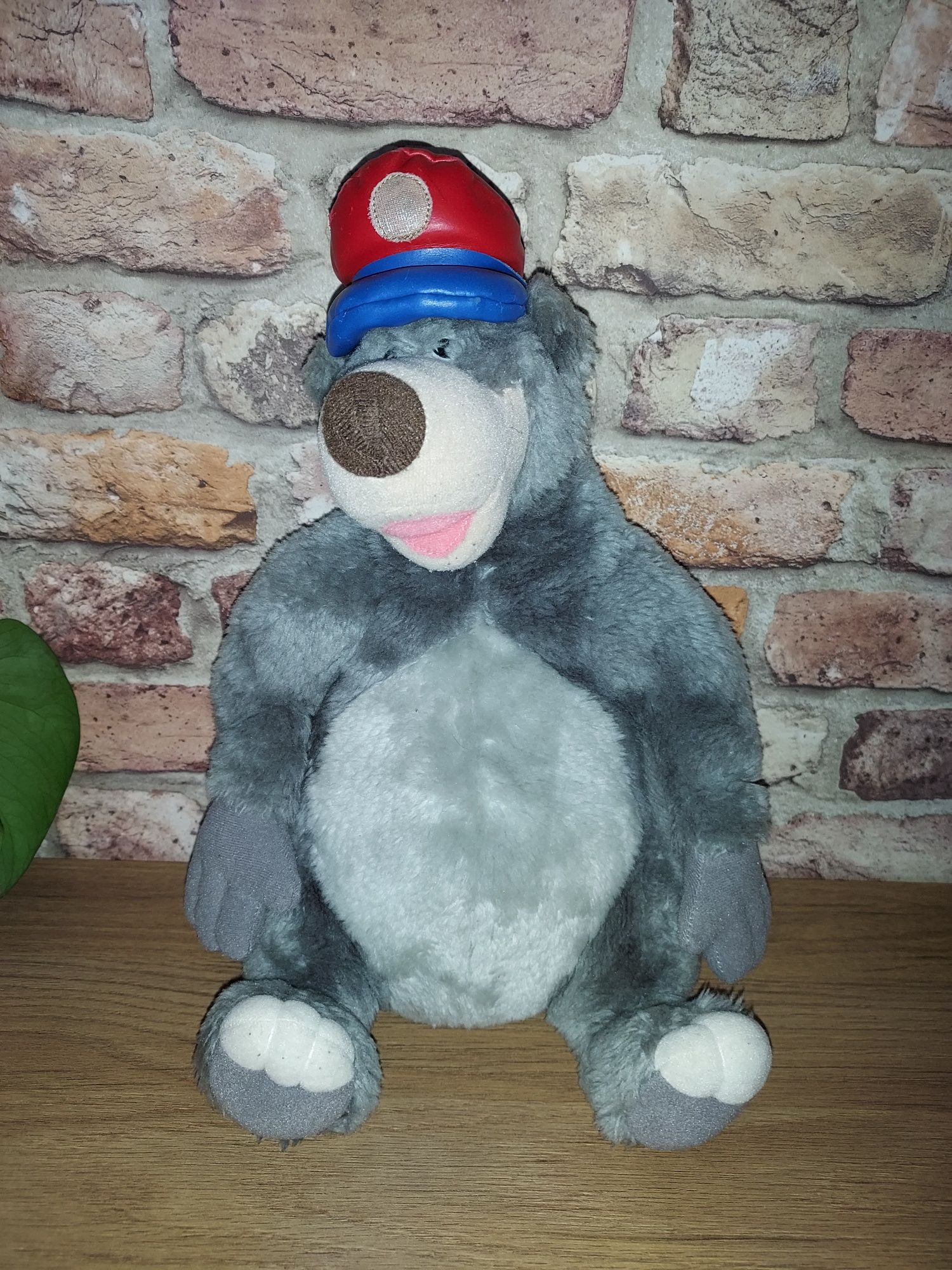 Mis Baloo  z bajki Disneya Super Baloo mierzy 35 cm, jest jak nowy