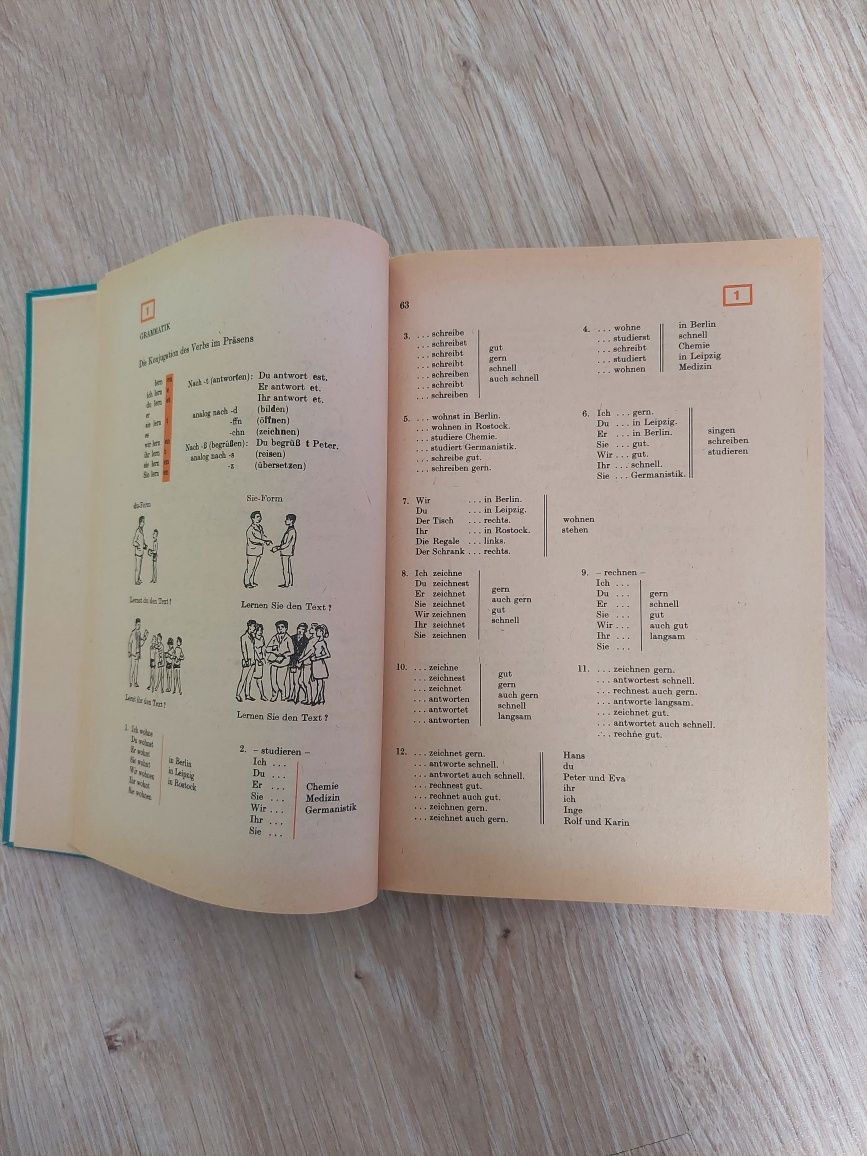 Deutsch ein lehrbuch für ausländer Teil 1 + słowniczek