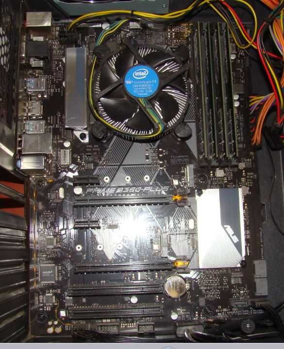 Материнка Asus B360-Plus,i3-8100 | DDR4 32 Gb.
