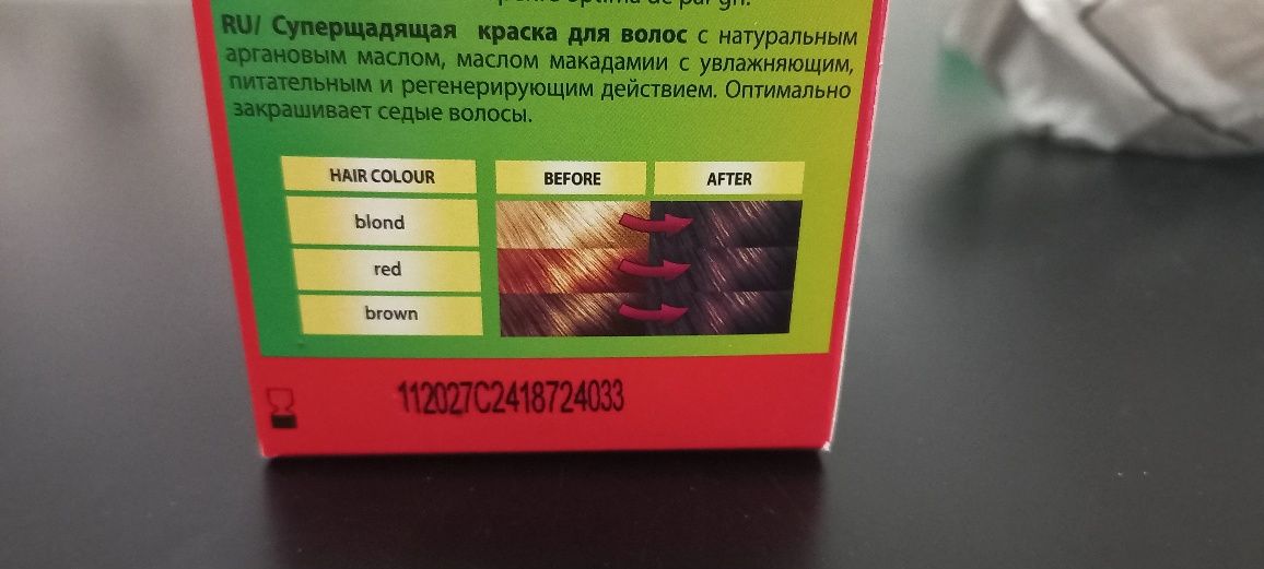 Farba do włosów głęboki brąz