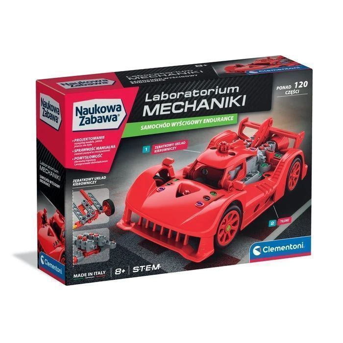 Laboratorium mechaniki wóz strażacki + samochód Endurance Clementoni