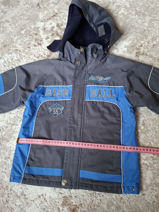 Курточка весна-осінь  на флісі на хлочика 110-116 см