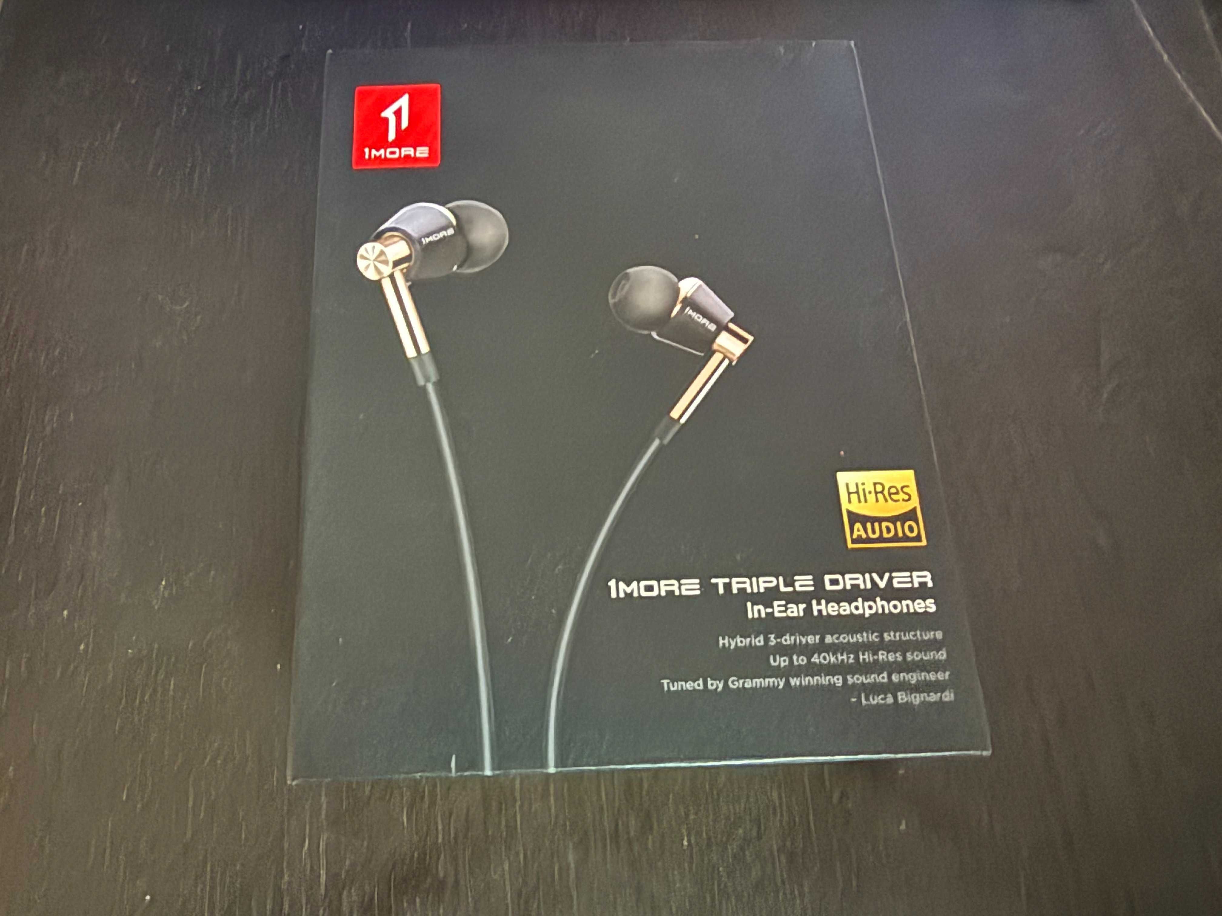 Sluchawki douszne 1More Triple Driver Hires z xkom GW 10.26 F-V zakupu