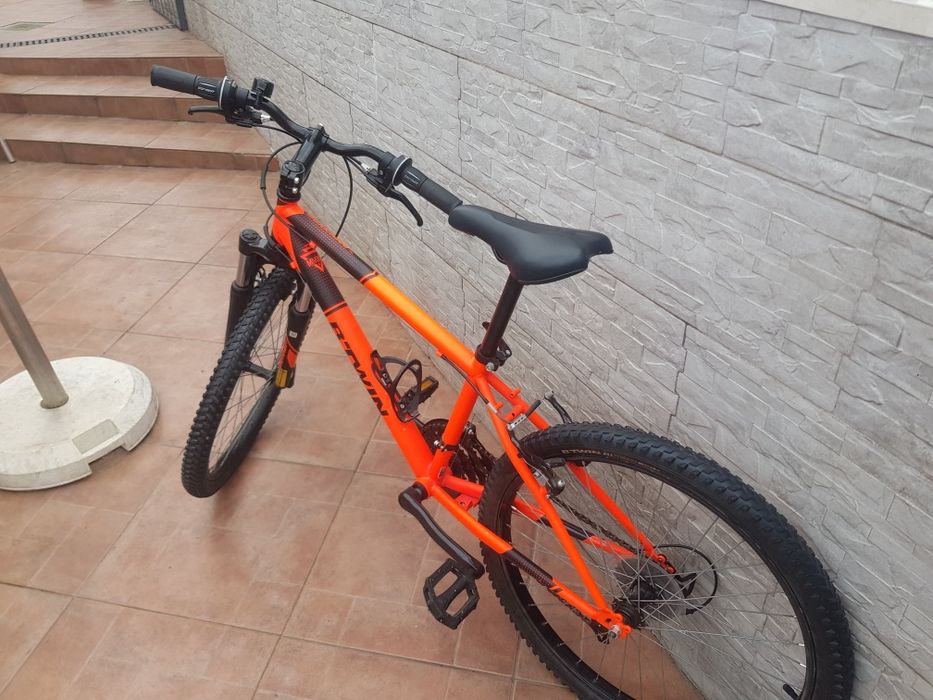 Bicicleta rockrider 500 roda 24 como nova