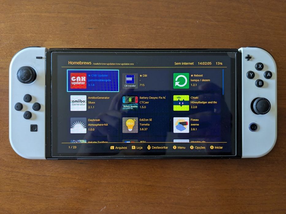 Nintendo Switch OLED Desbloqueada Modchip Picofly 256gb