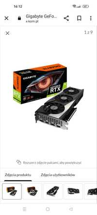 Karta Graficzna RTX 3050 OC 8gb DDR6 Gwarancja