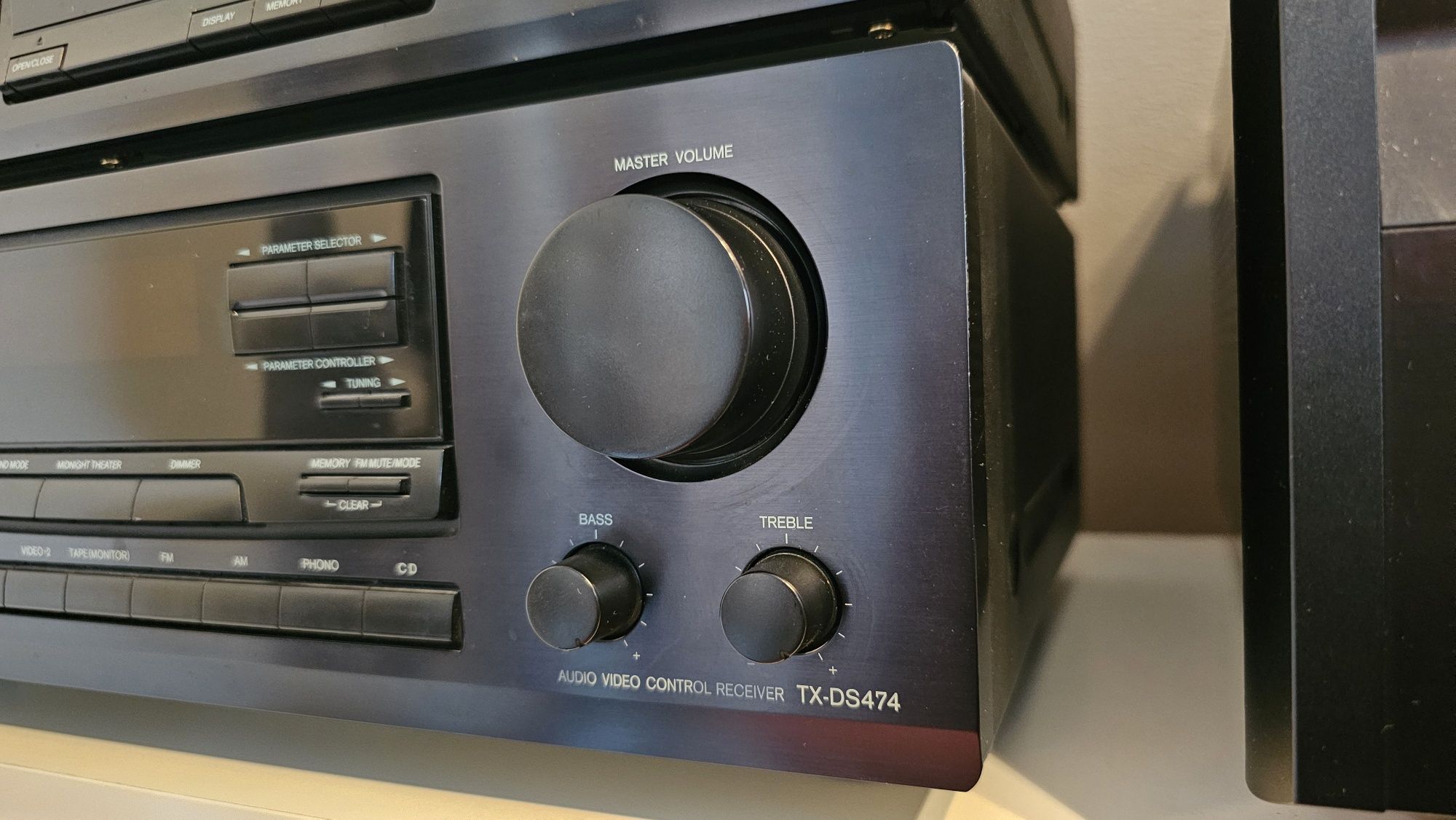 ONKYO model TX-DS 474 z pilotem, cd dx 7222