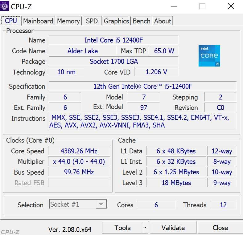 Комплект LGA1700 | Machinist B760 + 12400f + 32 Гб DDR4