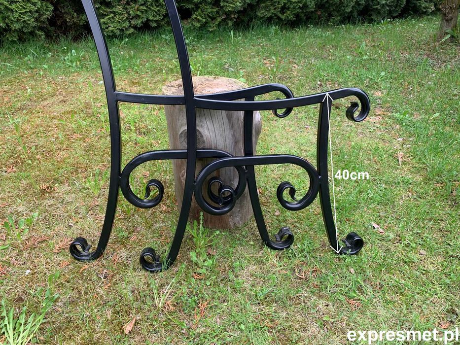 Nogi Noga stalowa do ławki stolika ogrodowego ,Noga stalowa PROFIL RET