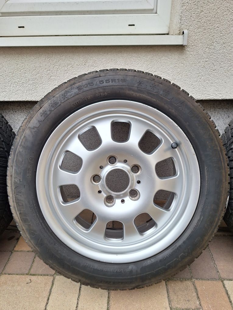 Felgi BMW 16" 7JX16H2 Styling 46 + Opony Dunlop Winter Sport 5 205/55