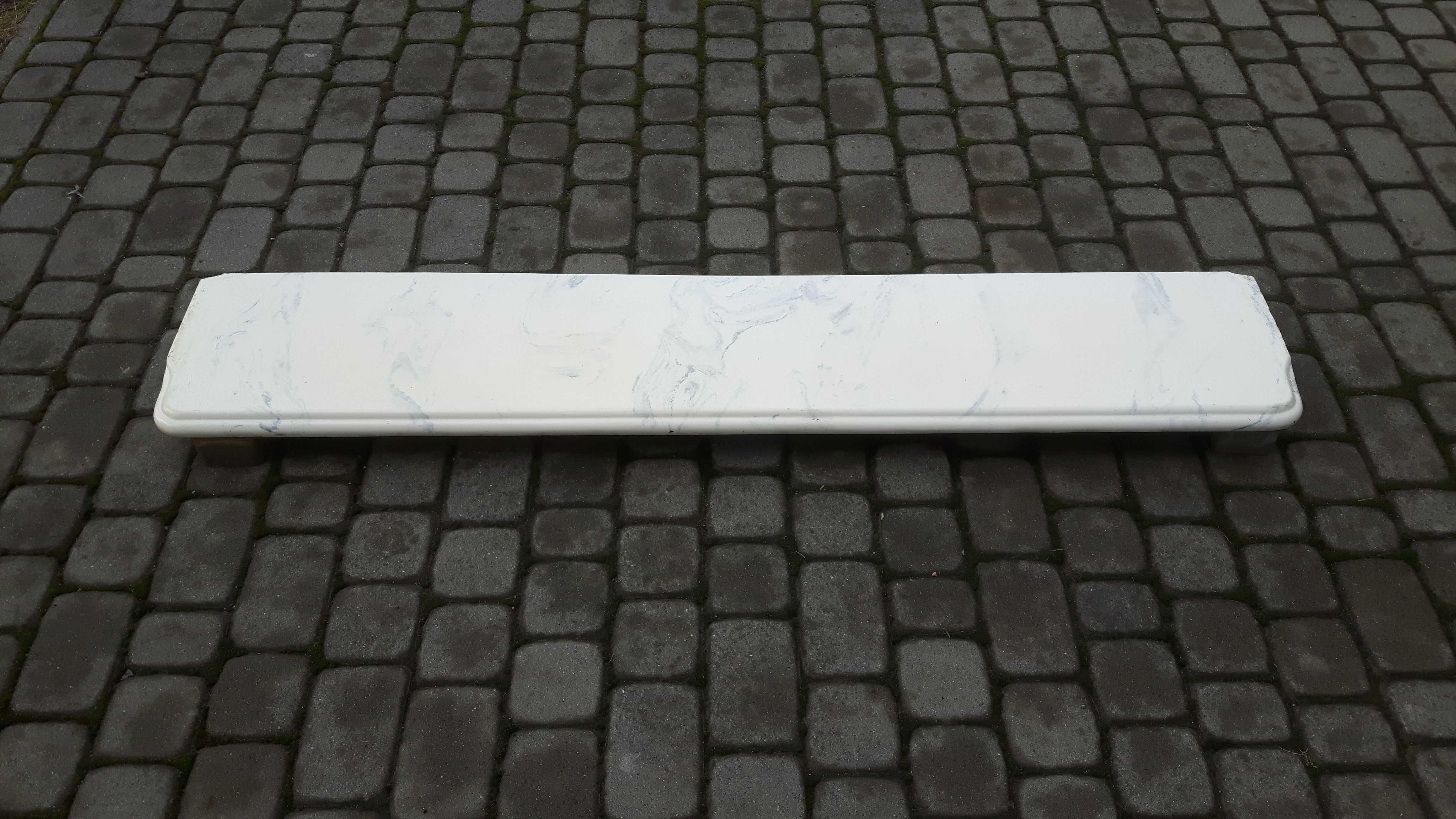 Parapet marmur - niebieski 160x30.5