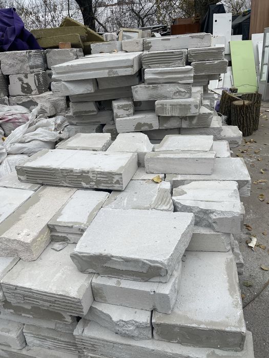 Газоблок б/в перегородочний 100мм товщина
