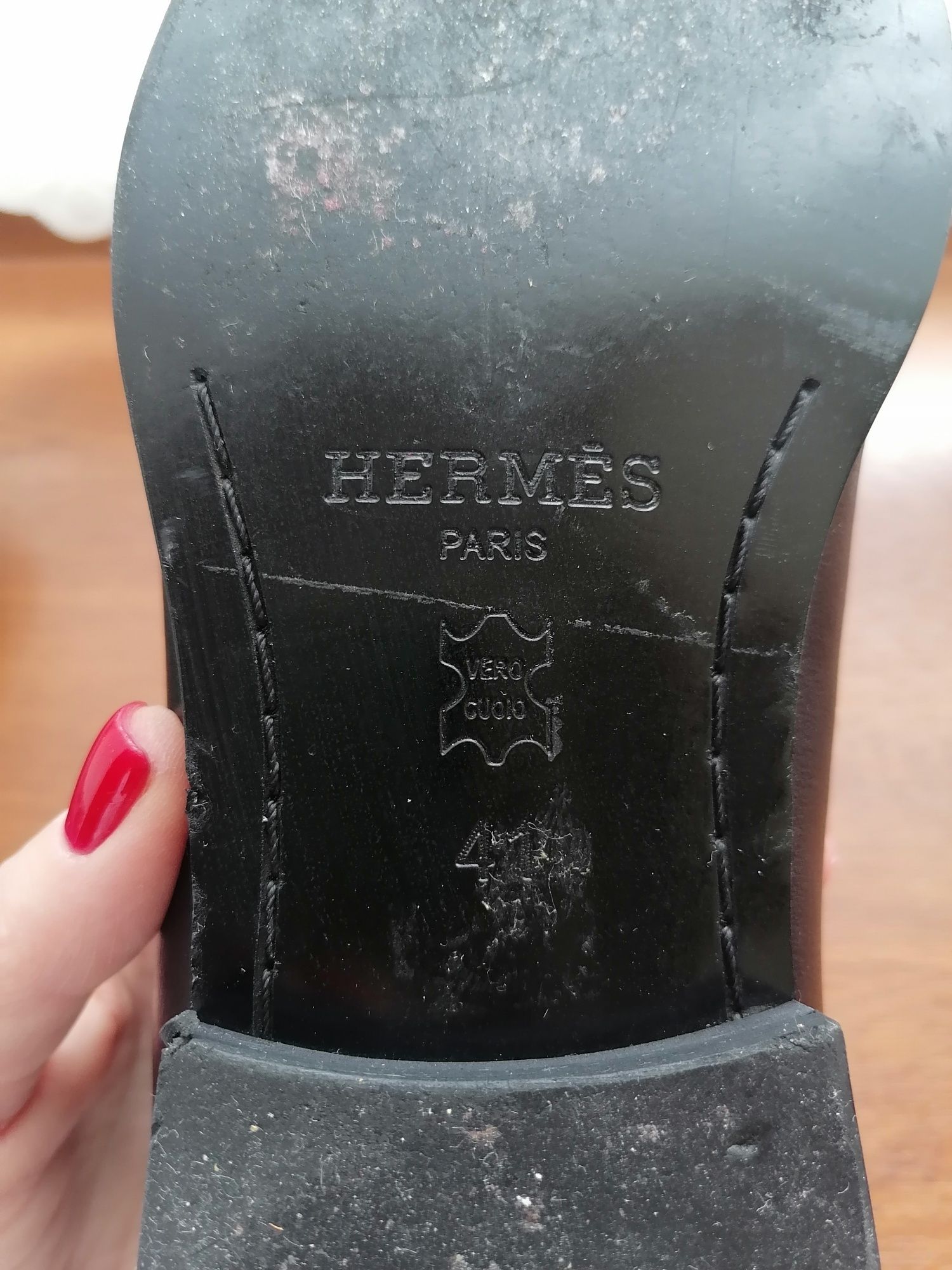 Hermes, оригінал! Туфлі, мокасини, сліпони, р. 41, 42