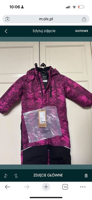 Reima Pakuri 98 nowy kombinezon dla dziewczynki