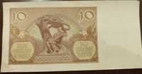 Banknot 10 zł z 1940 roku