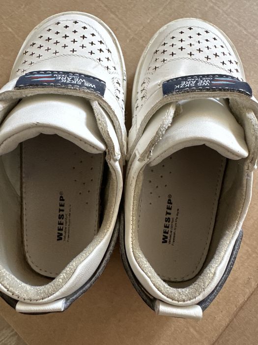 Кеди дитячі 24 розмір шкіряні