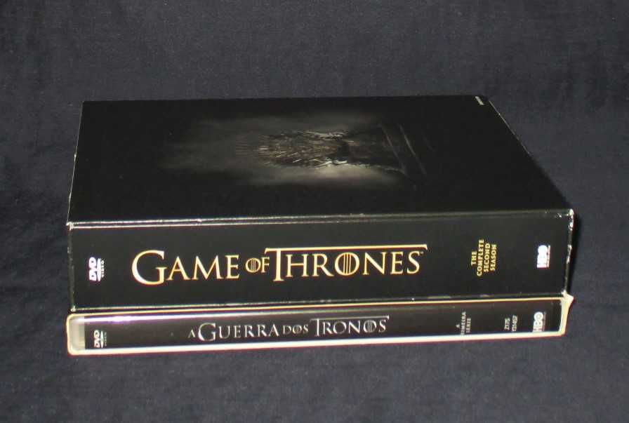 DVD A Guerra dos Tronos Game of Thrones 1ª e 2ª Temporadas