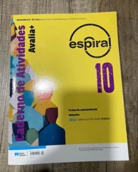 Livro de fichas de 10 ano Matematica A ( novo)