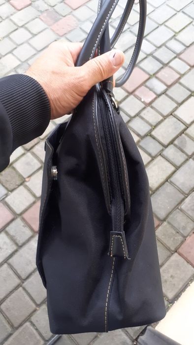 Сумка женская шопер Fantsy BagsАнглия.Черная.43*25*29*14см.