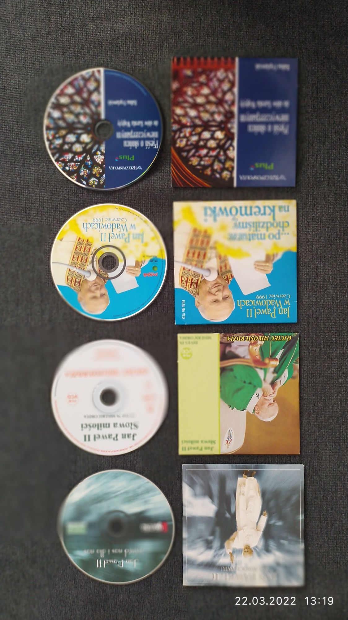 Jan Paweł II - płyty CD/DVD