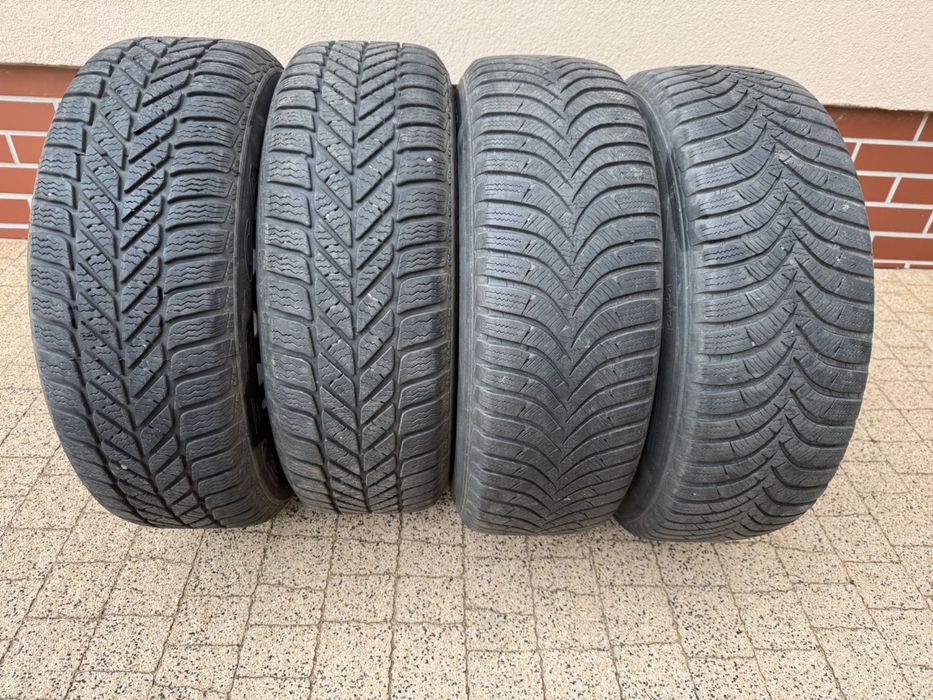 Felgi stalowe 5x108 + Opony Zimowe 195/65 R15" Ford Focus II MK2 04-11