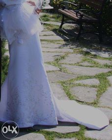 Suknia ślubna David's Bridal+GRATIS buty ślubne z USA