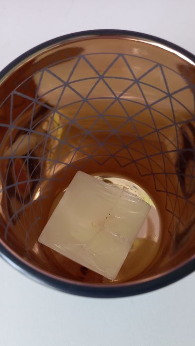 Декоративный подсвечник,декор,  стекло позолота  10×12,5