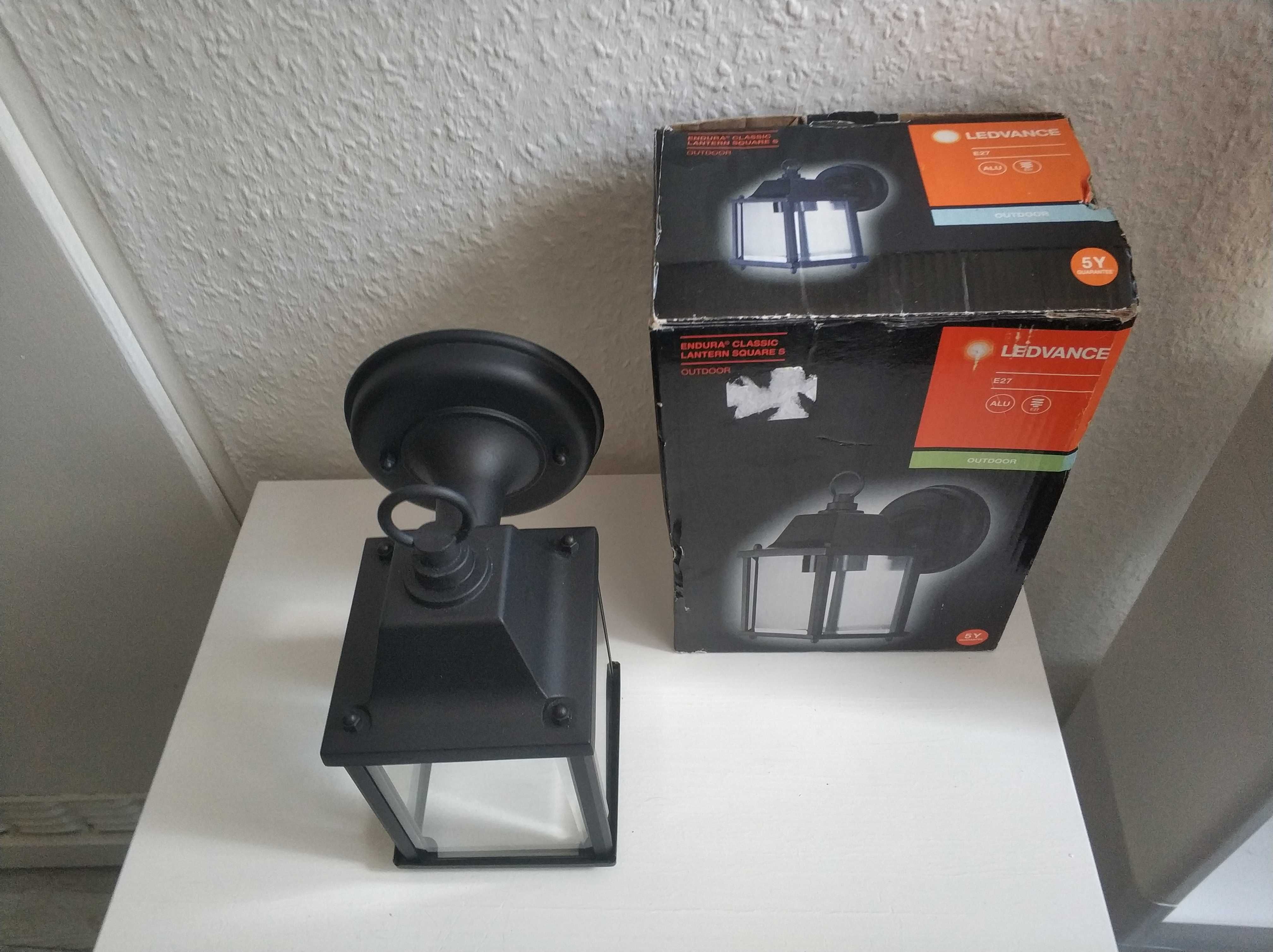 Lampa Elewacyjna Ścienna Kinkiet Ogrodowy Zewnętrzny Oprawa Latarnia